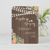 Liebe im Frühjahr Einladung (Stehend Vorderseite)