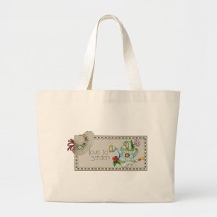 Liebe, im Garten zu arbeiten Tasche