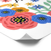 Liebe im Herzen behalten Poster (Ecke)