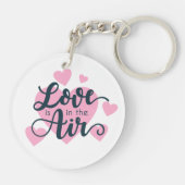 Liebe im Herzen behalten Valentine | Schlüsselanhä Schlüsselanhänger (Rückseite)