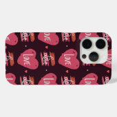 Liebe im Herzen Case-Mate iPhone Hülle (Rückseite (Horizontal))
