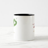 Liebe im Herzen der Mama Tasse (Mittel)