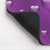 Liebe im Herzen Mousepad (Ecke)