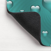 Liebe im Herzen Mousepad (Ecke)