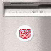 LIEBE IM HERZEN VON MASANSER PIXELAT MAGNET (In Situ (Geschirrspüler))