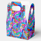 Liebe im Hippie-Stil Geschenkschachtel (Geöffnet)