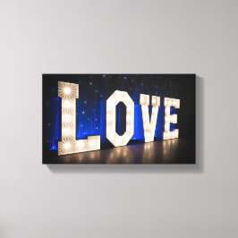 Liebe im Licht Leinwanddruck