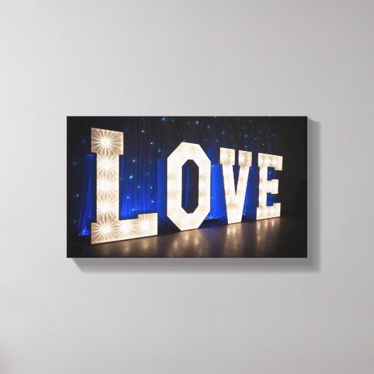 Liebe im Licht Leinwanddruck (Vorderseite)