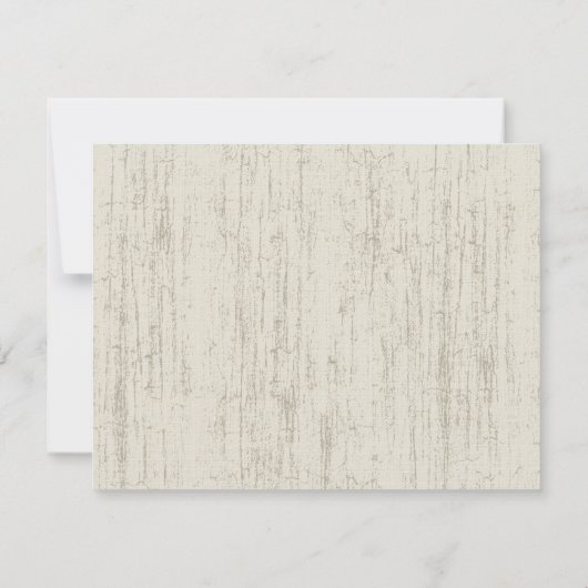 Liebe im Luftballon RSVP Karte (Rückseite)