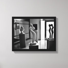 Liebe im Museum Leinwanddruck