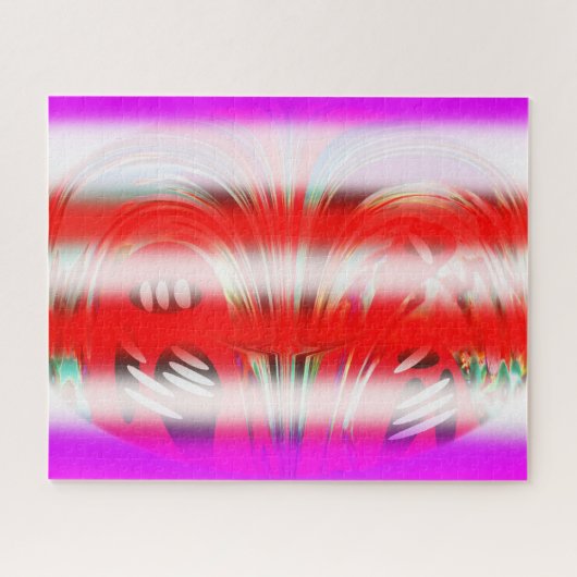 Liebe im Nebel Puzzle (Horizontal)