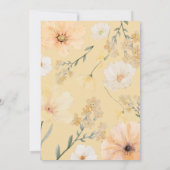 Liebe im Polterabend Bloom Einladung (Rückseite)