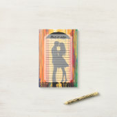 Liebe im Regenbogen Post-it Klebezettel (Auf Schreibtisch)