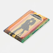 Liebe im Regenbogen Post-it Klebezettel (angewinkelt)