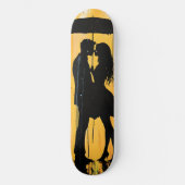 Liebe im Regenbogen Skateboard (Vorderseite)