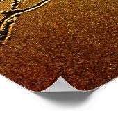 Liebe im Sand-Poster Poster (Ecke)