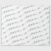 LIEBE… im Schreiben Geschenkpapier (Flach)