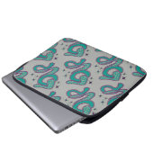 Liebe im Stil der 1960er Jahre Laptopschutzhülle (Vorne Knopf)