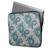 Liebe im Stil der 1960er Jahre Laptopschutzhülle (Vorderseite Links)