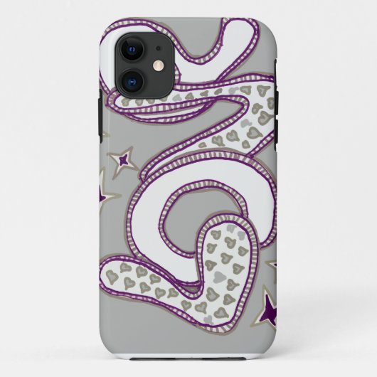 Liebe im Stil der 60er Jahre Case-Mate iPhone Hülle (Rückseite)