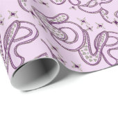 Liebe im Stil der 60er Jahre Geschenkpapier (Rolleneckpunkt)