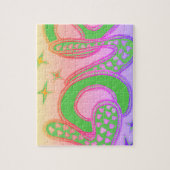 Liebe im Stil der 60er Jahre Puzzle (Vertikal)