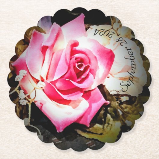 Liebe im Untersetzer Bloom Paper (Vorderseite)