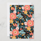 Liebe im Vollblut-Brautdusche Einladung (Rückseite)