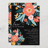 Liebe im Vollblut-Brautdusche Einladung (Vorne/Hinten)