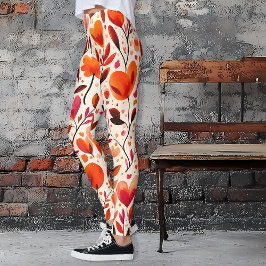 Liebe im Vollblut: Valentinstag Leggings