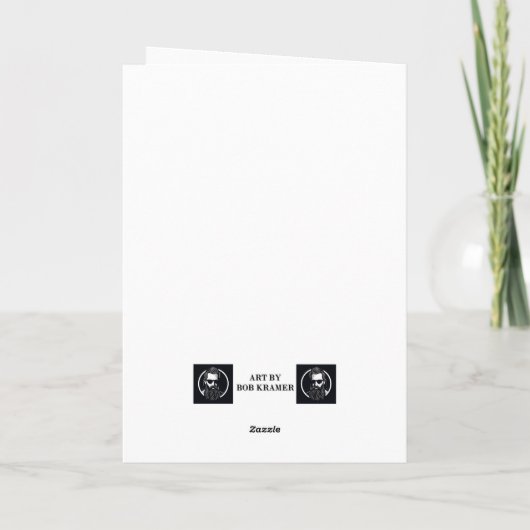 Liebe im vollen Zürichsee Valentine Flamingo Karte (Rückseite)