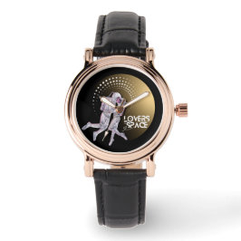 Liebe im Weltraum Armbanduhr