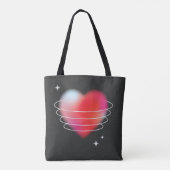 Liebe im Weltraum, Design Valentine Tasche (Rückseite)