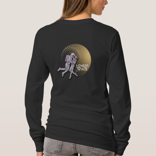 Liebe im Weltraum T-Shirt (Rückseite)