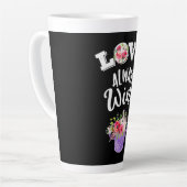 | Liebe immer gewinnen Milchtasse (Linke Ecke)