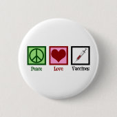 Liebe-Impfstoffe Button (Vorderseite)