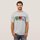 Liebe-Impfstoffe T-Shirt (Vorne ganz)