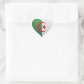 Liebe in Algerien Herz-Aufkleber (Tasche)