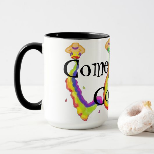 Liebe in allen Farben Tasse (Mit Donut)