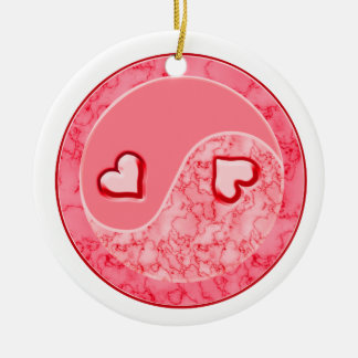 Liebe in Balance Yin Yang Ornament