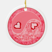 Liebe in Balance Yin Yang Ornament (Hinten)