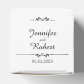 Liebe in beliebiger Sprache in Gold-Gastgeschenk H Geschenkschachtel (Oben)