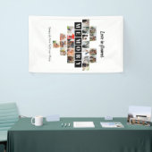Liebe in Bildern Herz 20 Fotocollage Romantisch Banner (Messeveranstaltung)