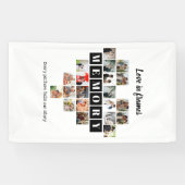 Liebe in Bildern Herz 20 Fotocollage Romantisch Banner (Horizontal)
