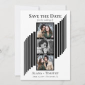 Liebe in Bildern Moderne Fotografie Terminankündig Save The Date (Vorderseite)