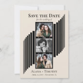 Liebe in Bildern Moderne Fotografie Terminübersich Save The Date (Vorderseite)