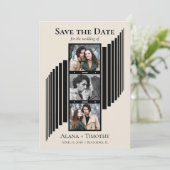 Liebe in Bildern Moderne Fotografie Terminübersich Save The Date (Stehend Vorderseite)