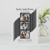 Liebe in Bildern Moderne Fotografie Terminübersich Save The Date (Stehend Vorderseite)