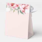 Liebe in Bloom bow-Rosa-Floralien Brautparty Geschenkschachtel (Rückseite)