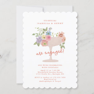 Liebe in Bloom-Floral Einladung